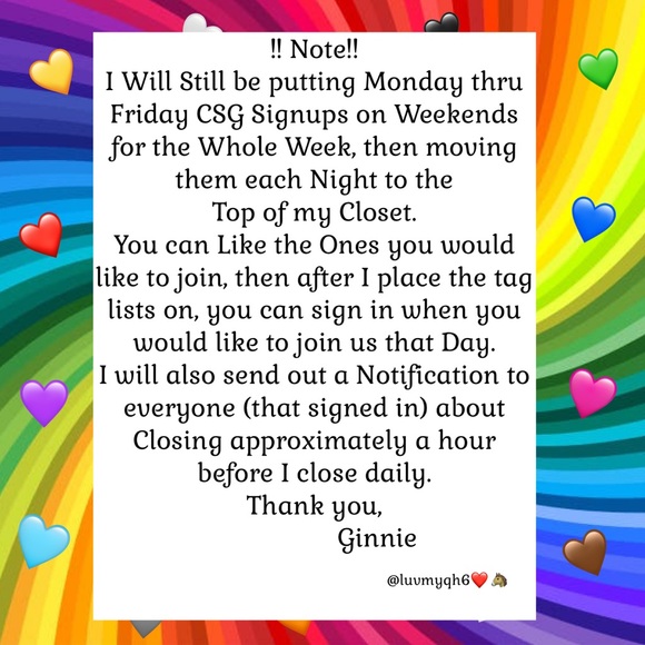 🩷Friday 12/5 CSG CLOSED💜 - Picture 4 of 4